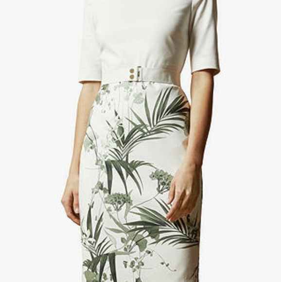 Ted Baker London - Highland Mid Sleeve Bodycon Dress - Picture 5 of 12